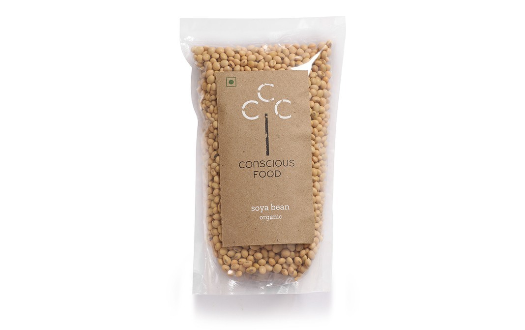 Conscious Food Soya Bean Organic    Pack  500 grams
